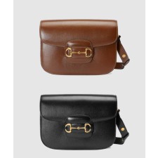 [GUCCI-구찌]홀스빗 1955 숄더백 레더 602204