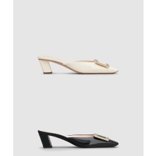 [ROGER VIVIER-로저비비에]벨 비비에 메탈 뮬 0062