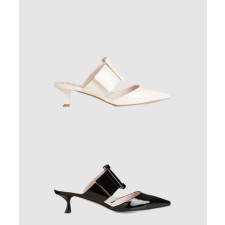 [ROGER VIVIER-로저비비에]커버드 뮬 5433