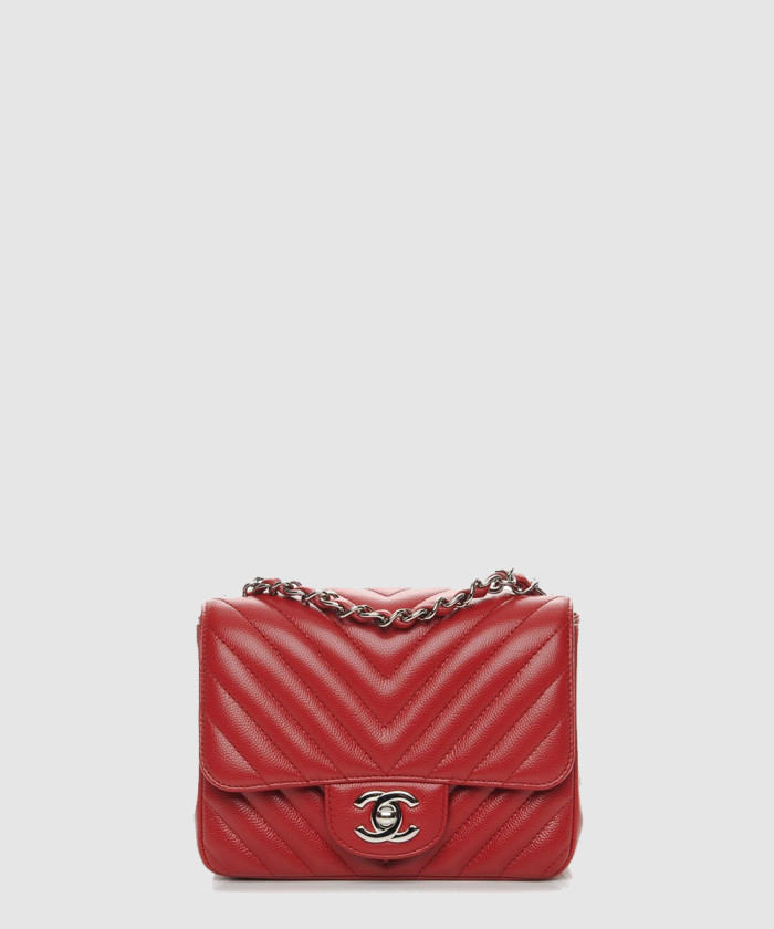 [CHANEL-샤넬]쉐브론 클래식 캐비어 쁘띠삭 인기색상 A35200