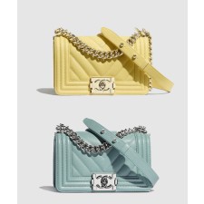 [CHANEL-샤넬]쉐브론 보이백 캐비어 스몰 인기색상 A67085