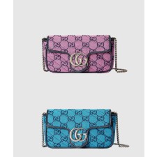 [GUCCI-구찌]GG 마몽 멀티컬러 수퍼 미니백 476433