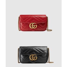 [GUCCI-구찌]GG 마몽 마틀라세 수퍼 미니백 476433