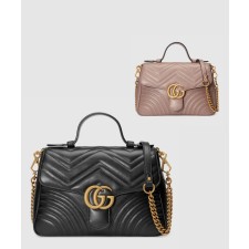 [GUCCI-구찌]GG 마몽 스몰 탑핸들백 498110