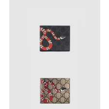 [GUCCI-구찌]스네이크 GG 수프림 반지갑 ‎451268