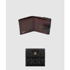 [CHANEL-샤넬]클래식 컴팩트 반지갑 A48980