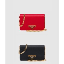 [PRADA-프라다]사피아노 체인 크로스백 1BP006