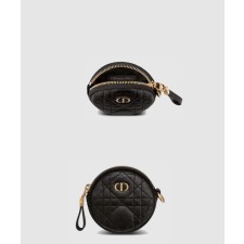 [DIOR-디올]카로 라운드 코인퍼스 S5035