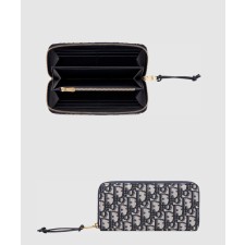 [DIOR-디올]오블리크 보이저 지퍼월렛 S2064