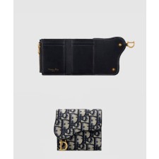 [DIOR-디올]새들 로투스 반지갑 S5652