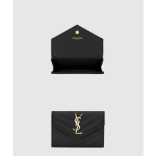 [SAINT LAURENT-생로랑]모노그램 앙브로프 중지갑 414404
