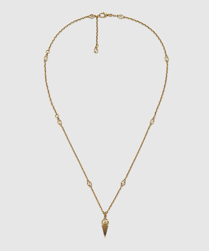 [GUCCI-구찌]GG 아이스크림 목걸이 661182