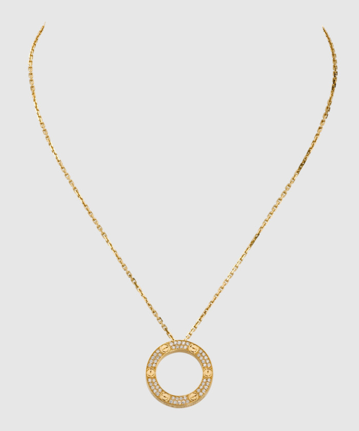 [CARTIER-까르띠에]러브 목걸이 B7058400