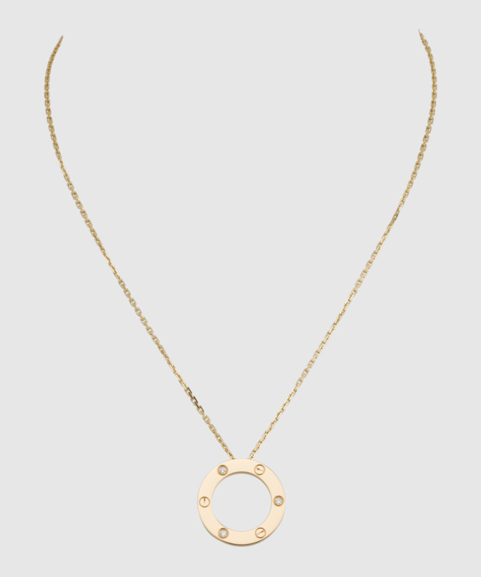 [CARTIER-까르띠에]러브 목걸이 B7014500