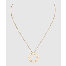 [CARTIER-까르띠에]러브 목걸이 B7014500