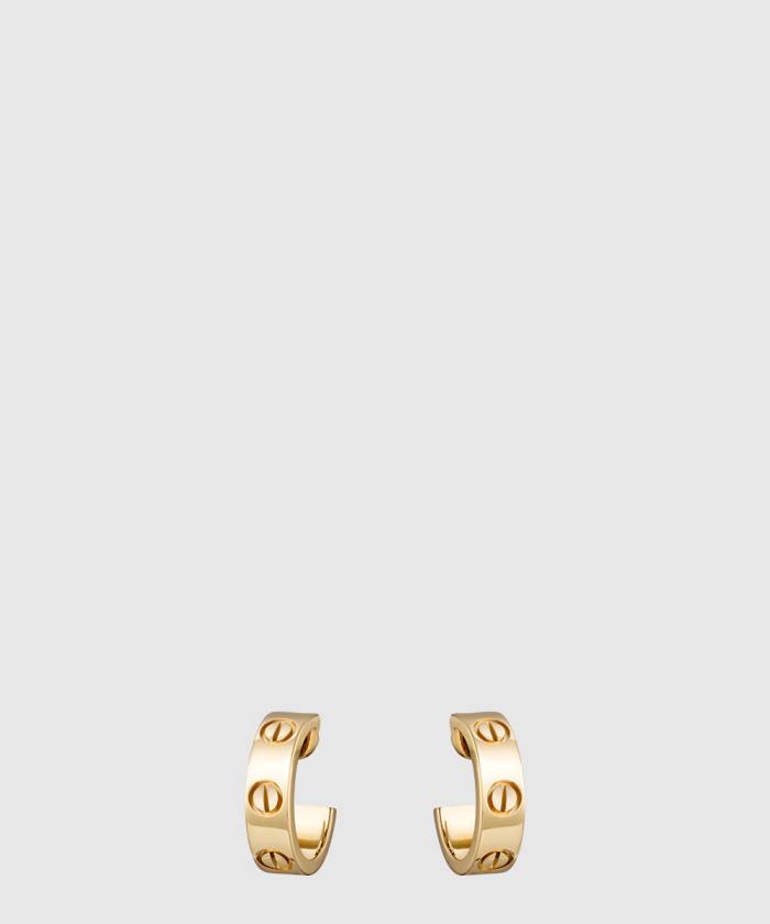 [CARTIER-까르띠에]러브 귀걸이 B8022500