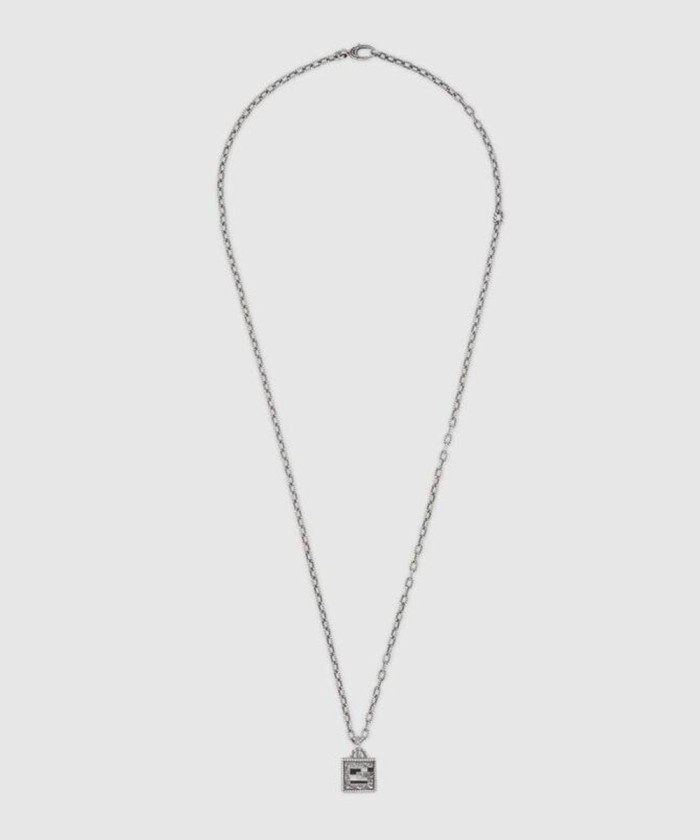 [GUCCI-구찌]스퀘어 G 십자가 목걸이 552768