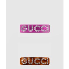 [GUCCI-구찌]크리스탈 싱글 머리핀 513120