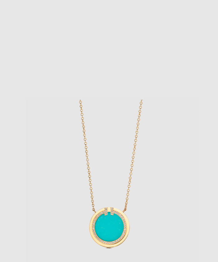 [TIFFANY-티파니]써클 다이아 목걸이