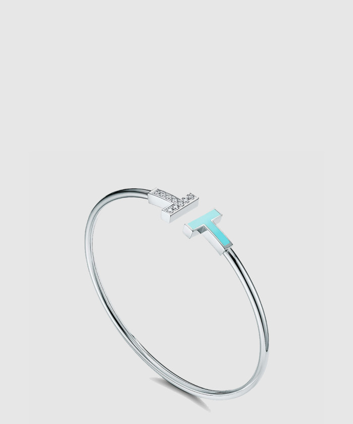 [TIFFANY-티파니]와이어 다이아 팔찌