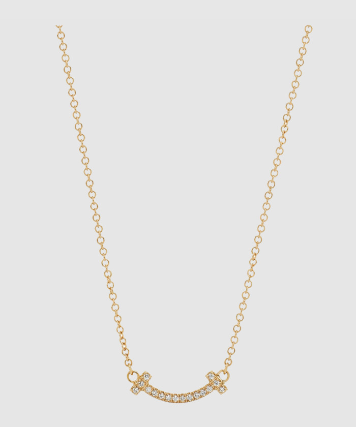 [TIFFANY-티파니]스마일 다이아 목걸이