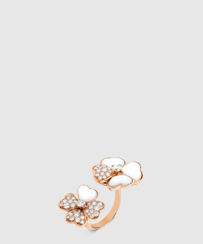 [VAN CLEEF-반클리프]코스모스 비트윈 반지 55100