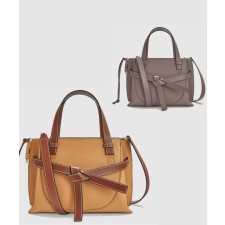 [LOEWE-로에베]게이트백 탑핸들 토고레더 미니