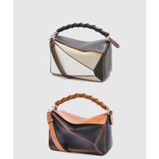 [LOEWE-로에베]퍼즐백 크래프트 카프스킨 스몰