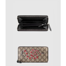 [GUCCI-구찌]스네이크 지퍼월렛 451273