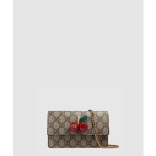 [GUCCI-구찌]체리 GG 수프림 미니 WOC 481291