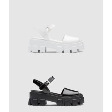 [PRADA-프라다]모놀리스 브러시드 샌들 1X526M