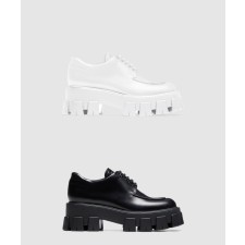 [PRADA-프라다]모놀리스 브러시드 로퍼 1E708L