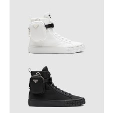 [PRADA-프라다]휠 리나일론 하이탑 스니커즈 1T551M