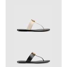 [GUCCI-구찌]GG 마몽 T-스트랩 샌들 497444