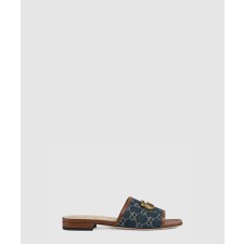 [GUCCI-구찌]GG 데님 슬리퍼 647630