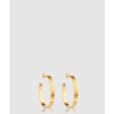 [LOUIS VUITTON-루이비통]나노그램 후프 귀걸이 M00220