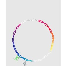 [LOUIS VUITTON-루이비통]레인보우 참 목걸이 M00275