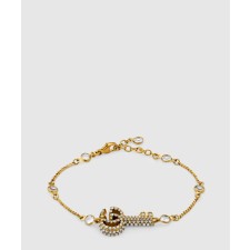 [GUCCI-구찌]크리스탈 GG 키 팔찌 645623