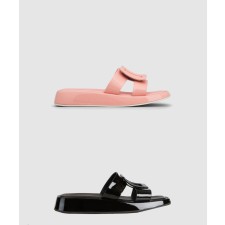 [ROGER VIVIER-로저비비에]비비에 슬라이드 커버드 뮬 6093