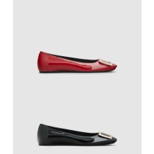 [ROGER VIVIER-로저비비에]트럼펫 발레리나 플랫슈즈 4041