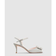 [ROGER VIVIER-로저비비에]플라워 스트라스 샌들 6073