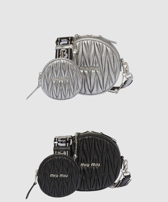 [MIUMIU-미우미우]마테라쎄 숄더백 5BH191