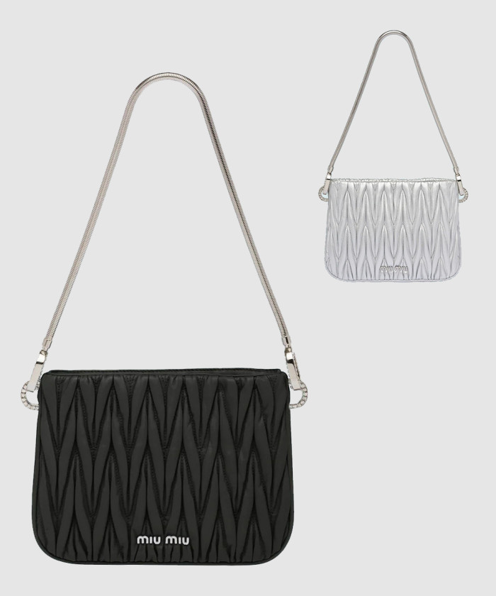 [MIUMIU-미우미우]쌔씨 마테라쎄 숄더백 5BA200