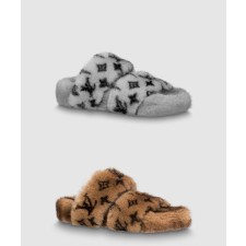 [LOUIS VUITTON-루이비통]봄 디아 플랫 뮬 1A86X2