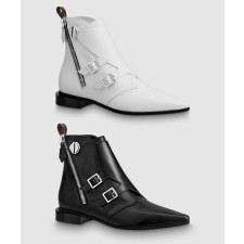 [LOUIS VUITTON-루이비통]점블 플랫 앵클부츠 1A57AH