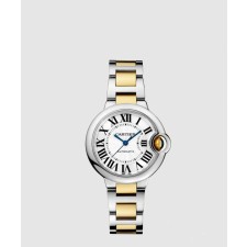 [CARTIER-까르띠에]발롱블루 콤비 33 W2BB0029