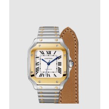 [CARTIER-까르띠에]산토스 드 까르띠에 콤비 35.1 W2SA0016