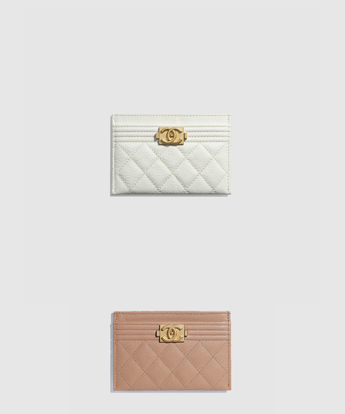 [CHANEL-샤넬]보이 카드지갑 인기색상 A84431