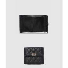 [CHANEL-샤넬]보이 컴팩트 반지갑 A80734