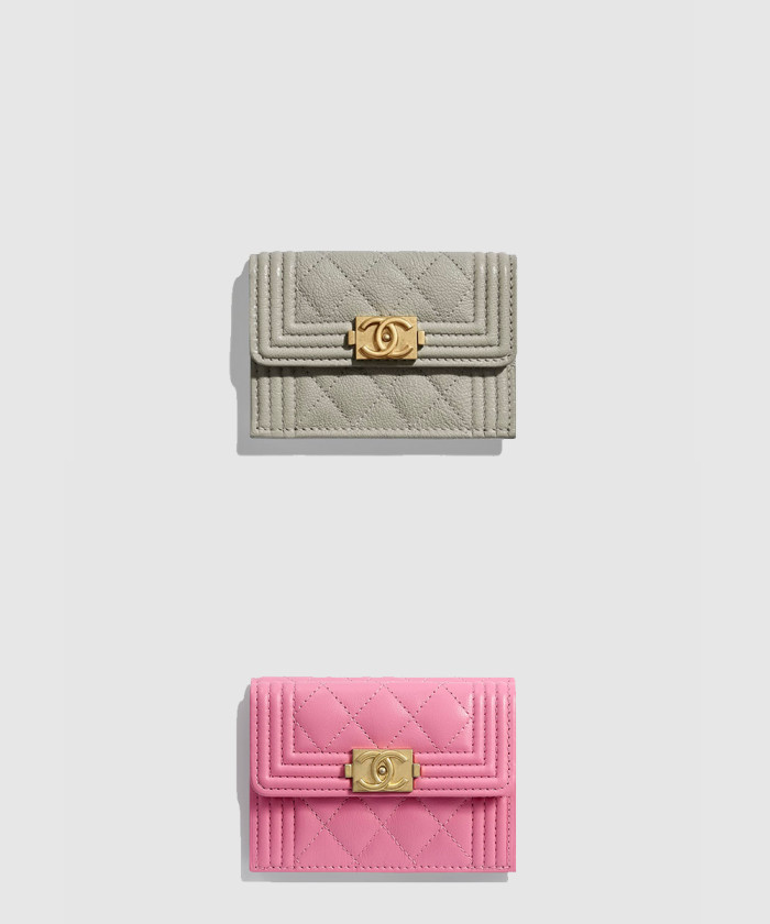 [CHANEL-샤넬]보이 컴팩트 카드지갑 A84432